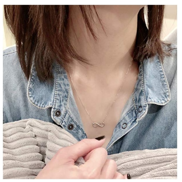 Classic Infinity Chain Necklace - Picture 3 of 4